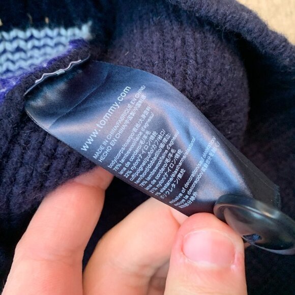 BRAND NEW Tommy Hilfiger Wool Cardigan Sweater XXL - Picture 6 of 13